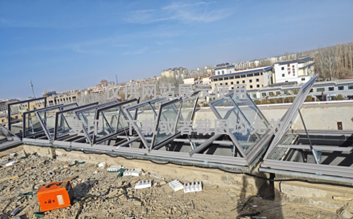 敦煌博物馆和静排烟天窗