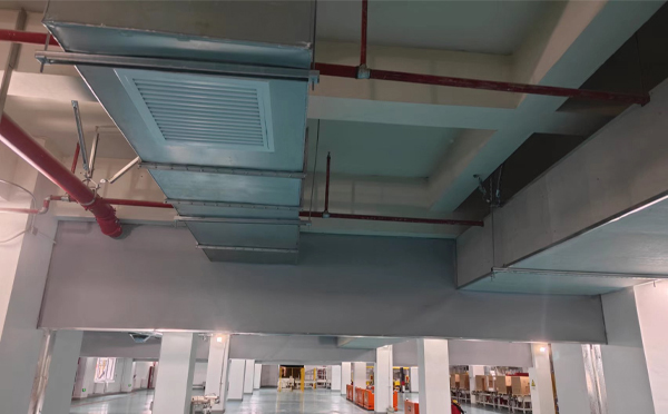 和静挡烟垂壁的安装步骤