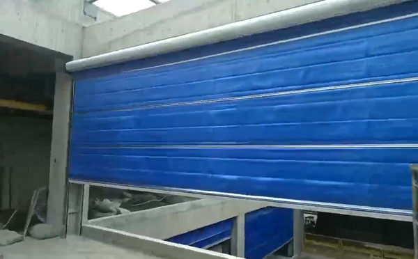 大型物流园区完成和静防火门整体安装工程